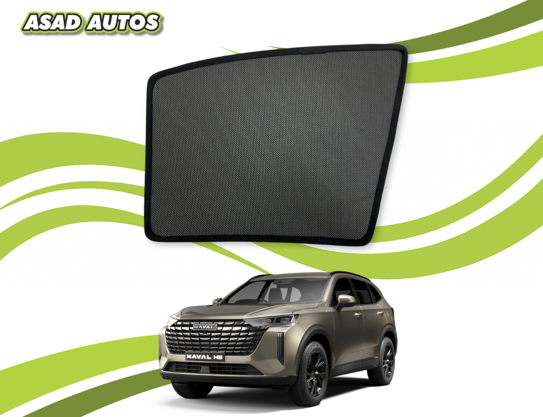 Magnetic Sun Shades for Haval H6 Facelift 2025–2026
