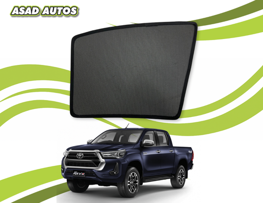 Magnetic Sun Shades for Toyota Hilux Revo 2015–2025