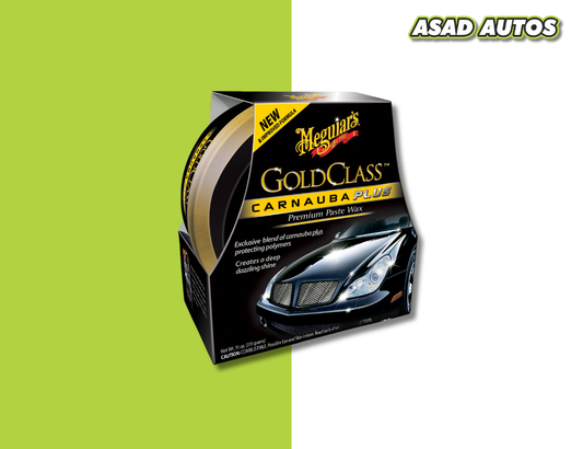 Meguiar’s Gold Class Carnauba Plus Premium Paste Wax G7014J, Meguiar’s car wax 11oz, carnauba wax for deep shine, premium car detailing wax