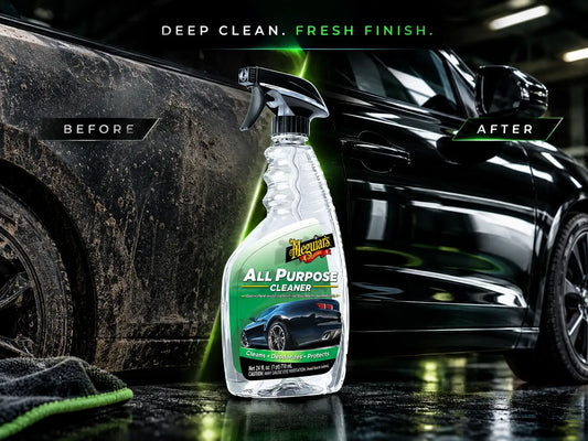Meguiar’s Multi-Purpose Cleaner is your solution for cutting