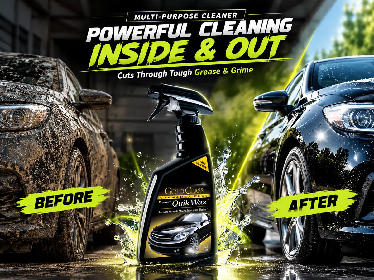 Meguiar’s Multi-Purpose Cleaner is your solution for cutting through tough grease and grime