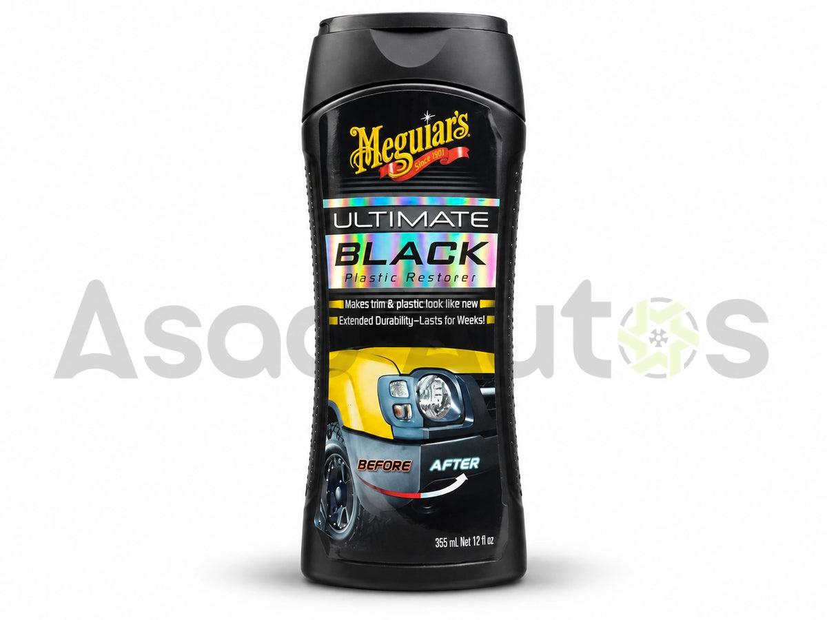 Meguiar’s Ultimate Black Plastic Restorer 355ml car trim restorer
