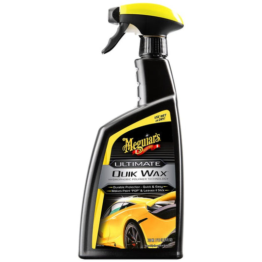 Meguiar’s Ultimate Quick Wax Spray Bottle for Car Shine & Protection