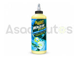 Meguiar’s Wash Plus+ concentrated car wash bottle for cleaning vehicle exterior paint