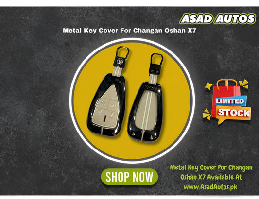 Metal Key Cover For Changan Oshan X7 – Premium Smart Key Protection & Stylish Design