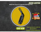 Metal Key Cover for 2025 Kia Sportage New L – Zinc Alloy Smart Key Shell
