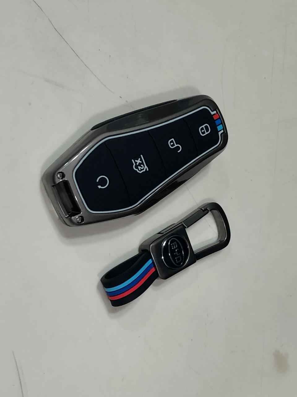 Metal Key Cover for BYD – Stylish Zinc Alloy Key Protection Case