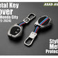 Metal Key Cover for Honda City (2022-2024) – Durable 3-Button Key Protector
