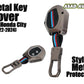 Metal Key Cover for Honda City (2022-2024) – Durable 3-Button Key Protector
