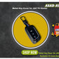 Metal Key Cover for JAC T9 Hunter – Rugged Zinc Alloy Shell for Smart Key
