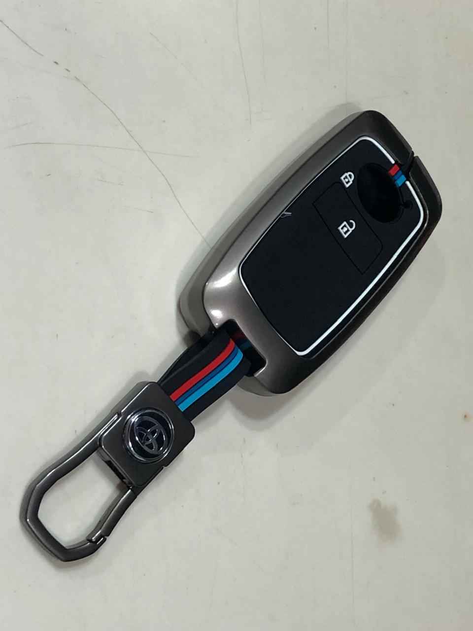 Premium Metal Key Cover for Toyota Raize – Durable, Stylish & Secure Fit