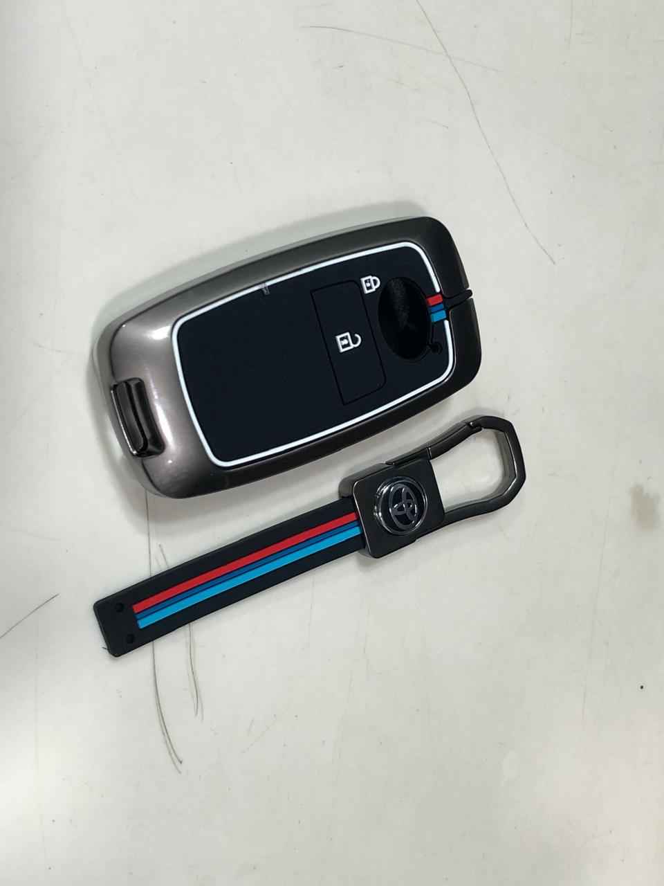 Premium Metal Key Cover for Toyota Raize – Durable, Stylish & Secure Fit