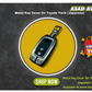 Metal Key Cover for Toyota Yaris Japanese Model
