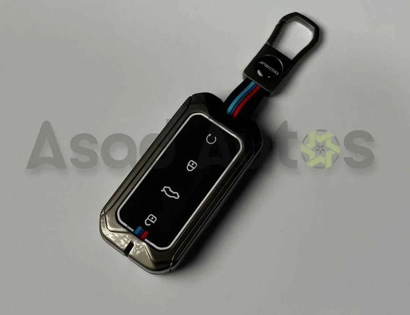 Zinc Metal Key Case / Cover Protector for Jaecoo J5 2025–2026 | Premium Smart Key Cover with Keychain