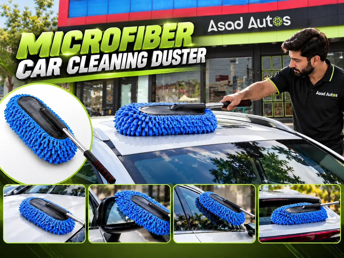 Microfiber Car Duster Mop for Dust Cleaning & Car Care