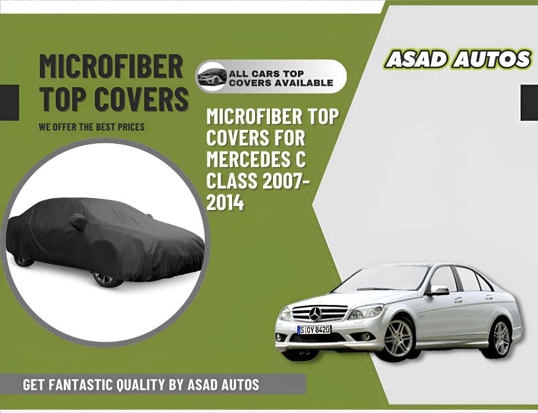 Microfiber Top Cover for Mercedes C-Class (2007-2014) – Premium Comfort & Elegant Protection