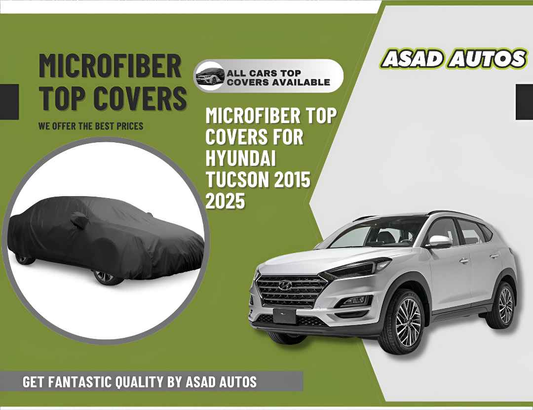 Microfiber Top Covers for Hyundai Tucson (2015-2025) – Premium Comfort & Durable Protection
