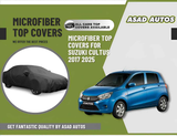 Microfiber Top Covers for Suzuki Cultus (2017-2026) – Premium Comfort & Durable Protection