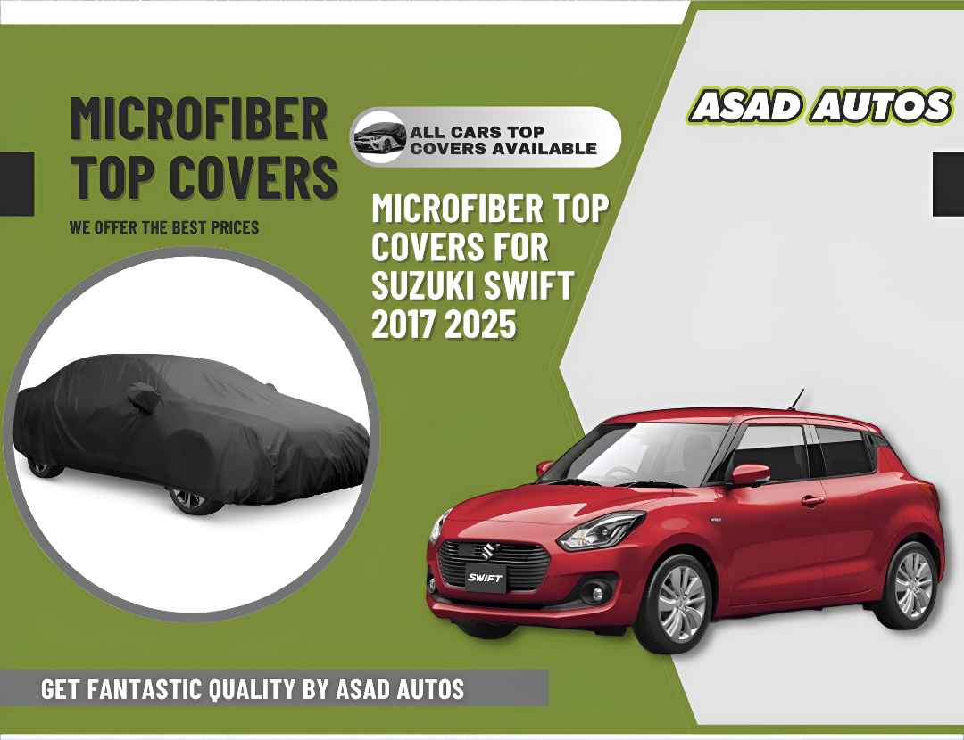 Microfiber Top Covers for Suzuki Swift 2017-2026 – Premium Comfort & Stylish Protection