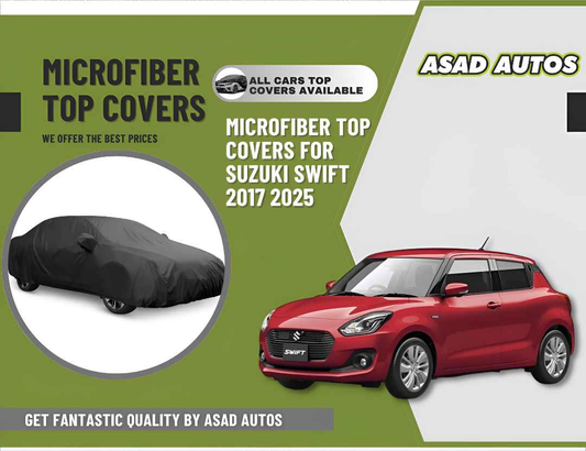 Microfiber Top Covers for Suzuki Swift 2017-2026 – Premium Comfort & Stylish Protection