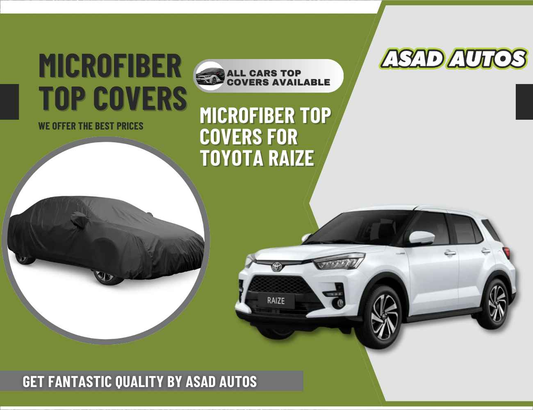 Microfiber Top Cover for Toyota Raize – Premium Comfort & Modern Protection
