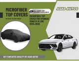 Microfiber top cover for Hyundai Sonata N Line