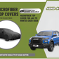 Microfiber top cover installed on Jac T9 Hunter 2025-2026 for heat and UV protection
