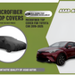 Microfiber top cover installed on Toyota CHR 2018-2025 for heat and UV protection