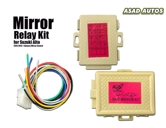 Mirror Relay Kit for Suzuki Alto 2014-2024 - Seamless Mirror Control Upgrade

