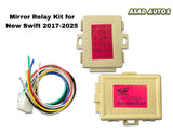 Mirror Relay Kit for Suzuki Swift 2017–2025, Auto Folding Side Mirror Kit for Swift
