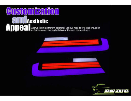 RGB Back Lights for Suzuki Alto 2014 2025 – Enhanced Visibility & Style