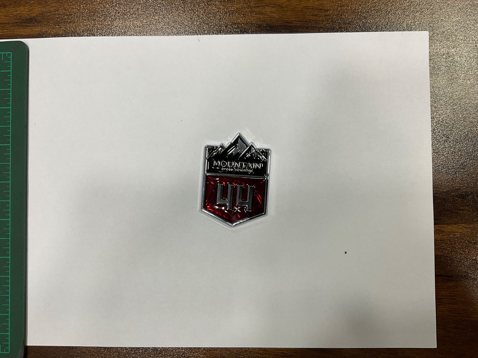 Mountain 4x4 Emblem Badge – Off-Road Logo for SUV or Truck

