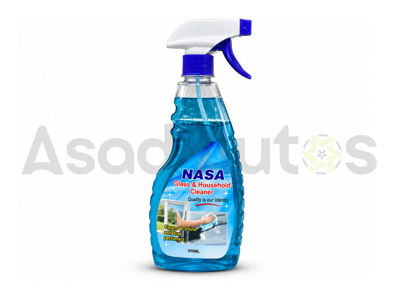 NASA glass cleaner for suitable car windows and household surfaces