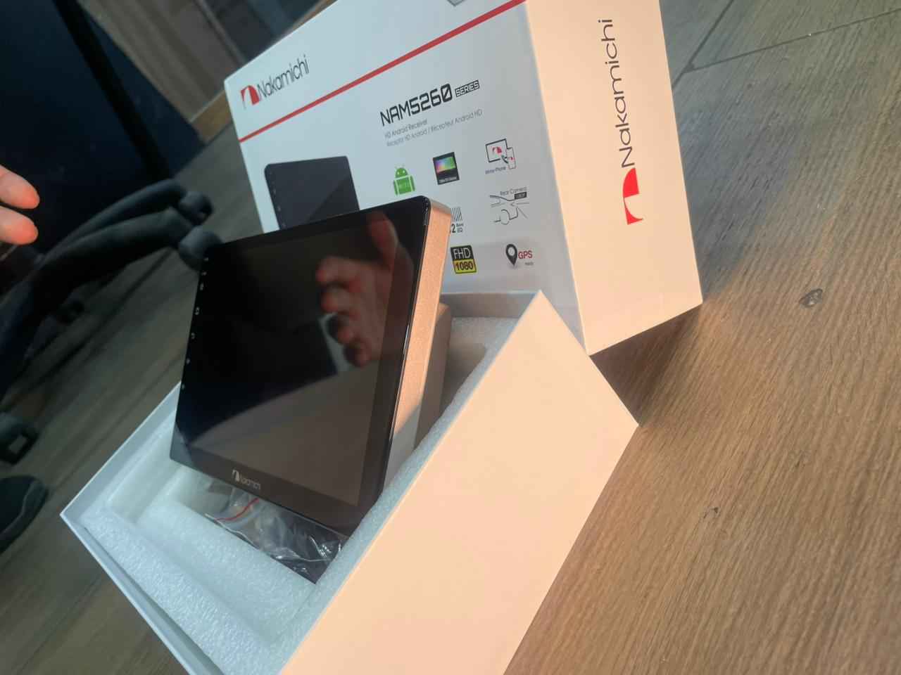 Nakamichi Model 5260 Android Car Multimedia Panel 4GB RAM 64GB ROM with Wireless CarPlay & Android Auto