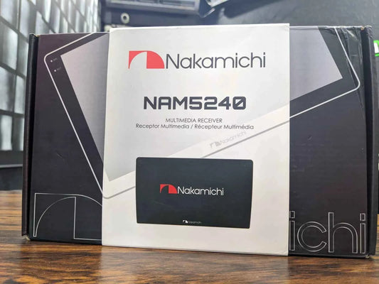 Nakamichi Android Panel NAM 5240 2GB/64GB Smart Car Multimedia System with HD Display & Wireless Connectivity