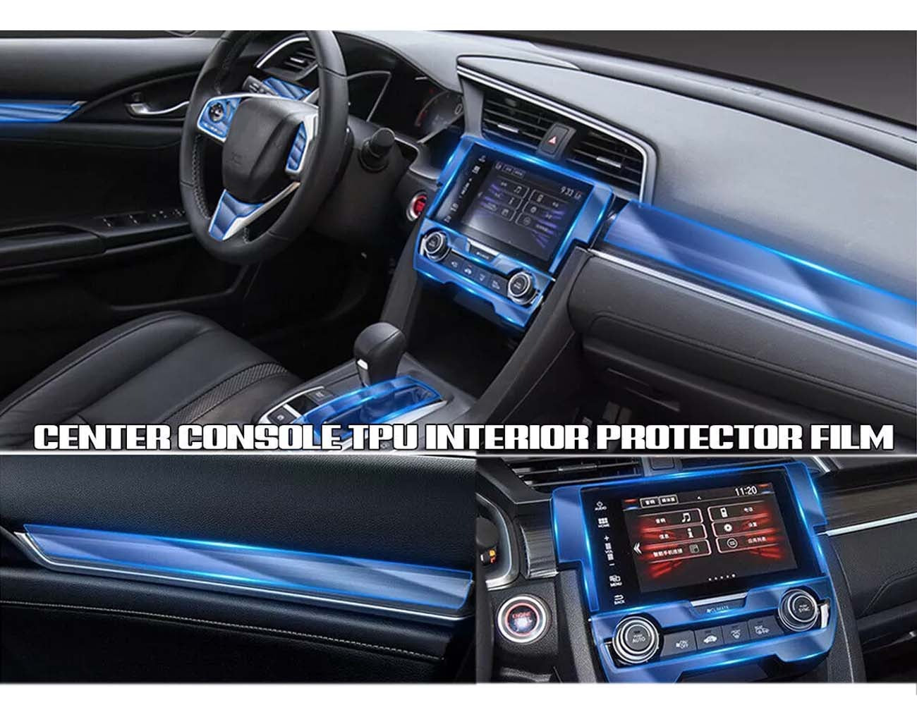 Nano Bond Interior PPF for Changan Oshan X7 – Protective film for enhanced durability and cleanliness, keeping your car interior looking new.
