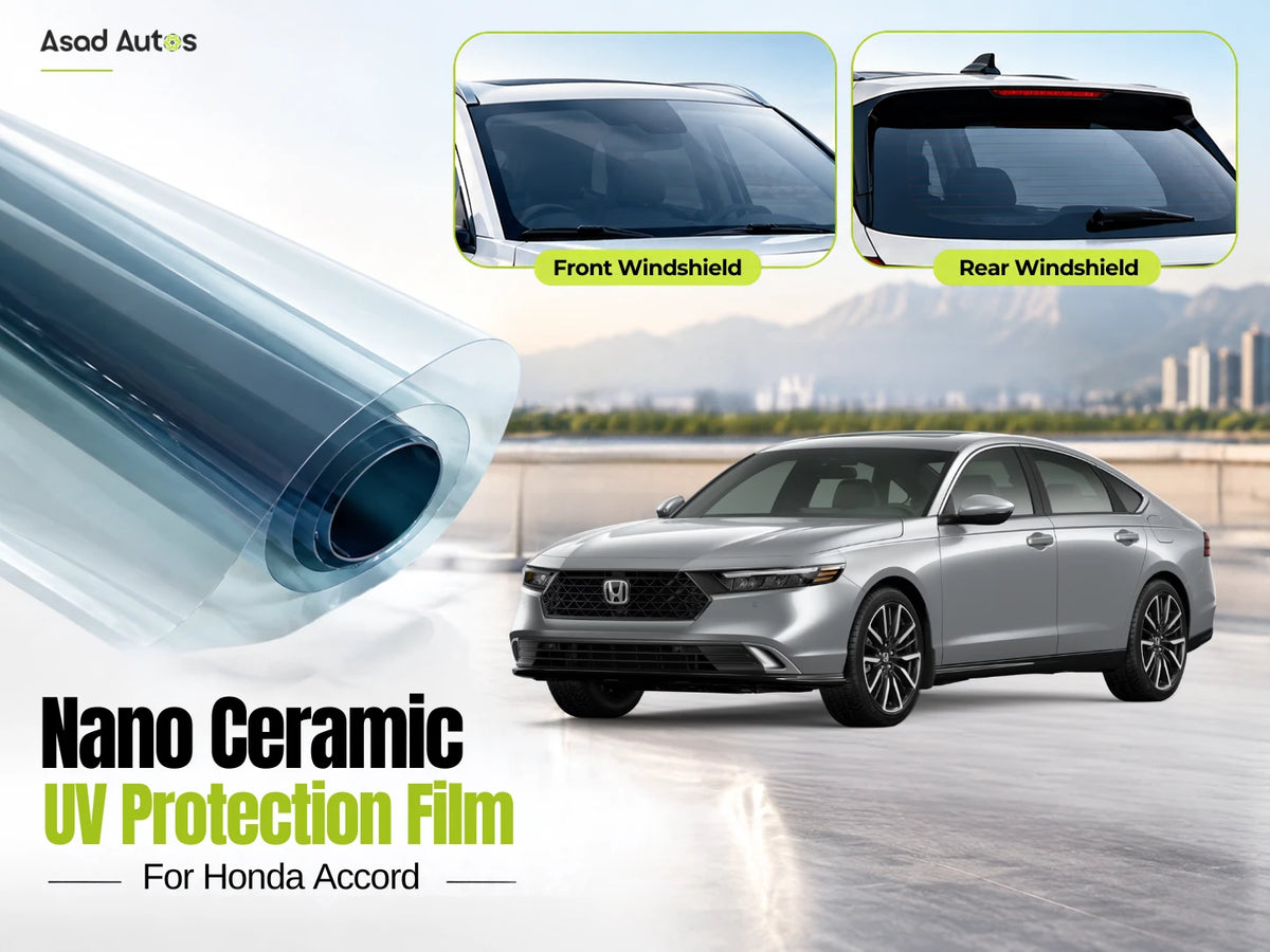 Nano Ceramic UV Protection Film For Honda Accord 2018–2025