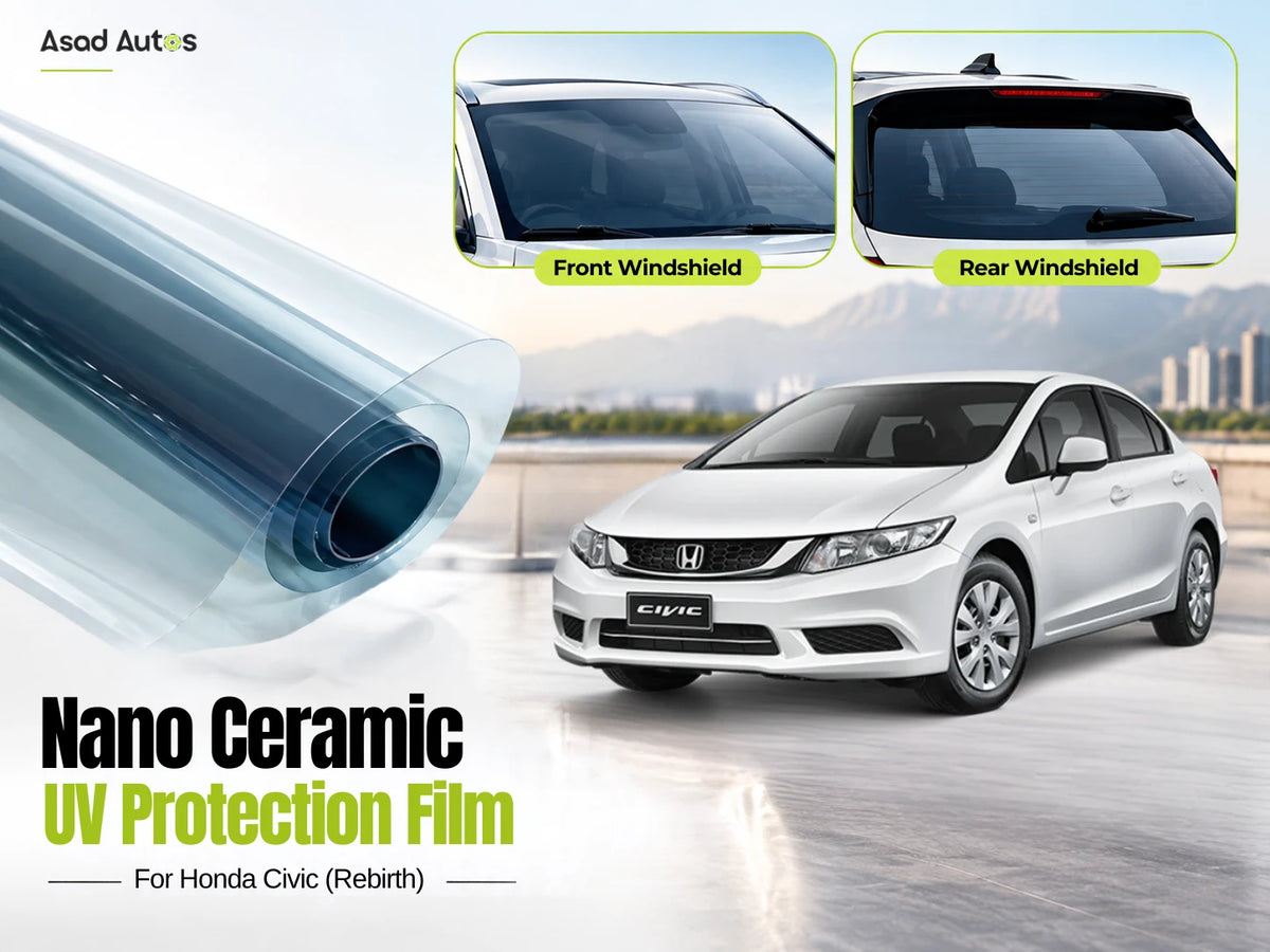Nano Ceramic UV Protection Film For Honda Civic (Rebirth) 2012–2015