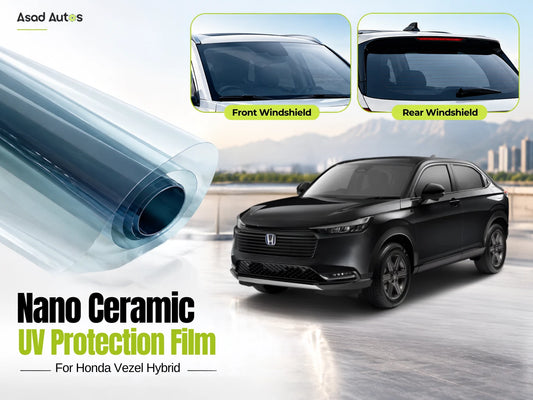 Nano Ceramic UV Protection Film For Honda Vezel Hybrid HR-V 2022–2025