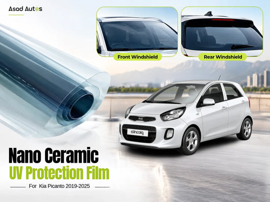 Nano Ceramic UV Protection Film For Kia Picanto 2019–2025 Mode