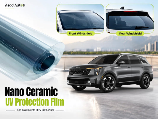 Nano Ceramic UV Protection Film For Kia Sorento HEV 2025-2026
