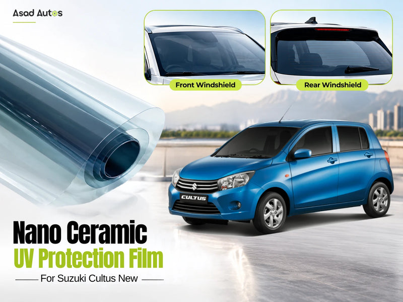 Nano Ceramic UV Protection Film For Suzuki Cultus 2017-2026