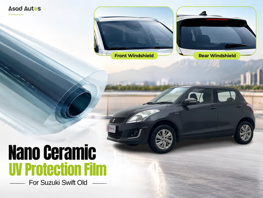 Nano Ceramic UV Protection Film For Suzuki Swift 2010–2021