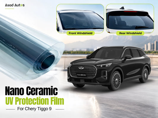 Nano Ceramic UV Protection Film for Chery Tiggo 9 PHEV 2025–2026