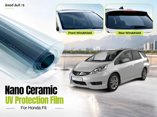 Nano Ceramic UV Protection Film for Honda Fit 2015–2020
