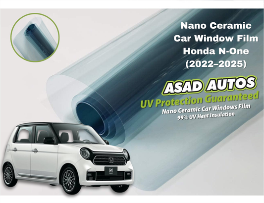 Nano Ceramic UV Protection Film for Honda N-One 2022–2025 – Heat & UV Block Tint Installed

