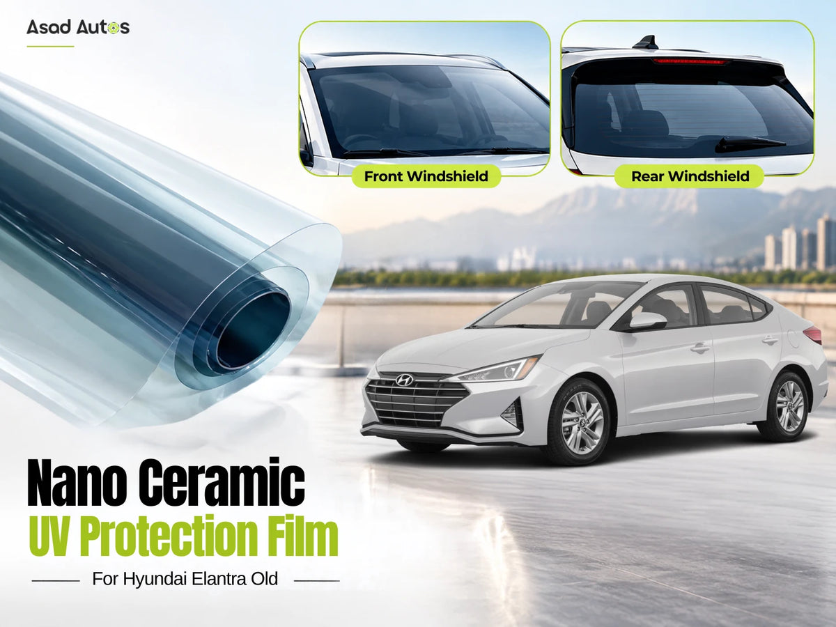 Nano Ceramic UV Protection Film for Hyundai Elantra 2017-2024