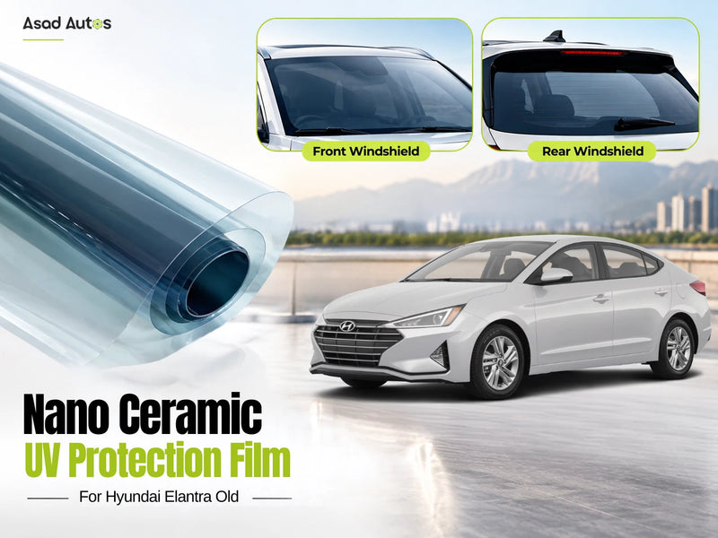 Nano Ceramic UV Protection Film for Hyundai Elantra 2017-2024