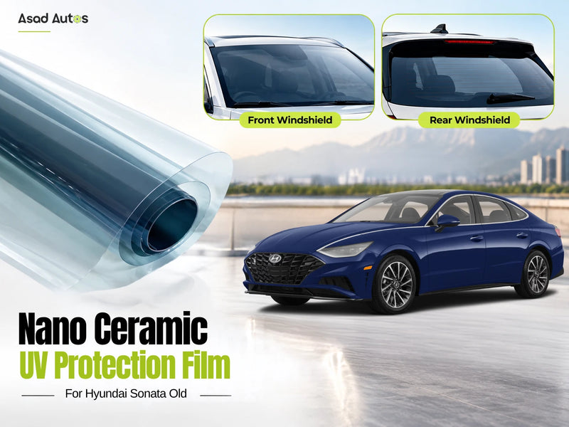 Nano Ceramic UV Protection Film for Hyundai Sonata 2022–2024