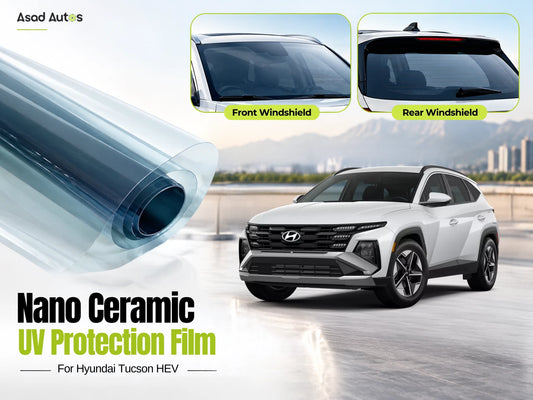 Nano Ceramic UV Protection Film for Hyundai Tucson HEV 2025-2026